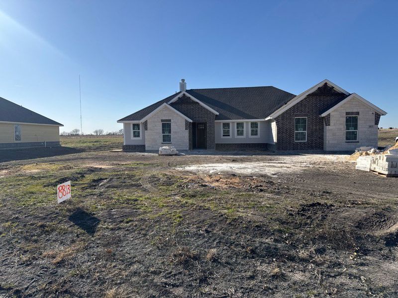 In-progress construction of a new home in Terra Escalante, Blue Ridge, TX (Image 7).