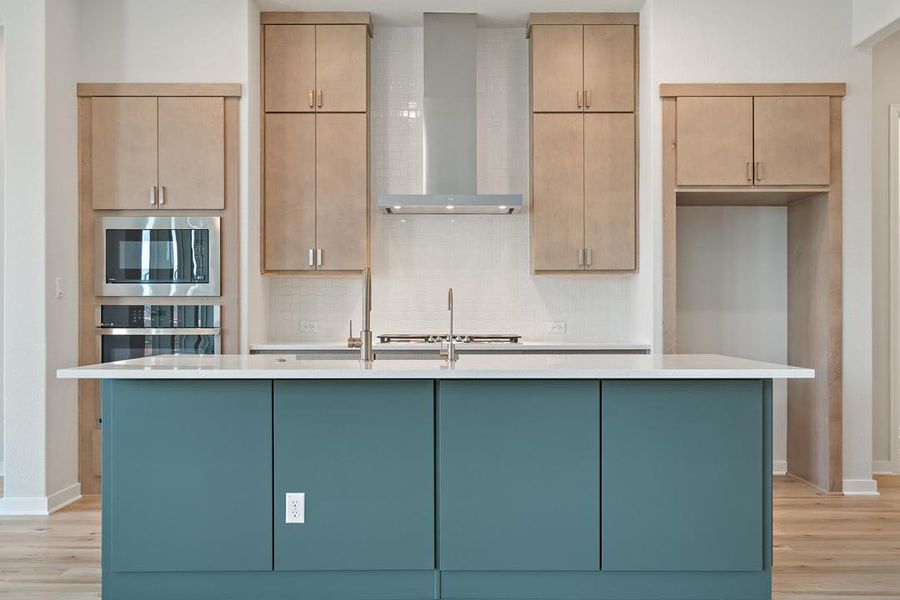 Furnished interior view inside a new home in Park Collection at Lariat, Liberty Hill (Image 10). Furnished interior view inside a new home in Park Collection at Lariat, Liberty Hill (Image 10).