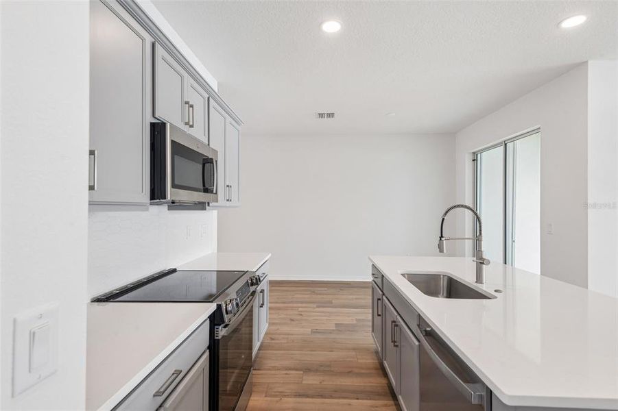 Furnished interior view inside a new home in , San Antonio (Image 9).