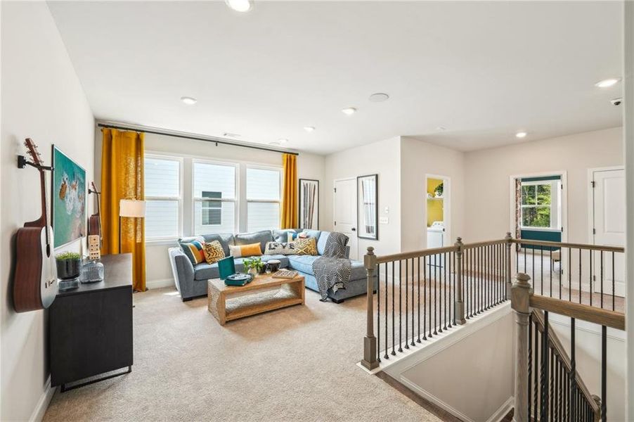 Furnished interior view inside a new home in Bennett Farm, Loganville (Image 32). Furnished interior view inside a new home in Bennett Farm, Loganville (Image 32).