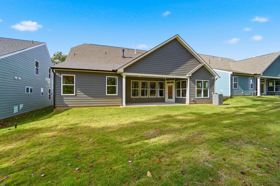 Exterior details and patio area of a home in Rone Creek, Waxhaw (Image 33).