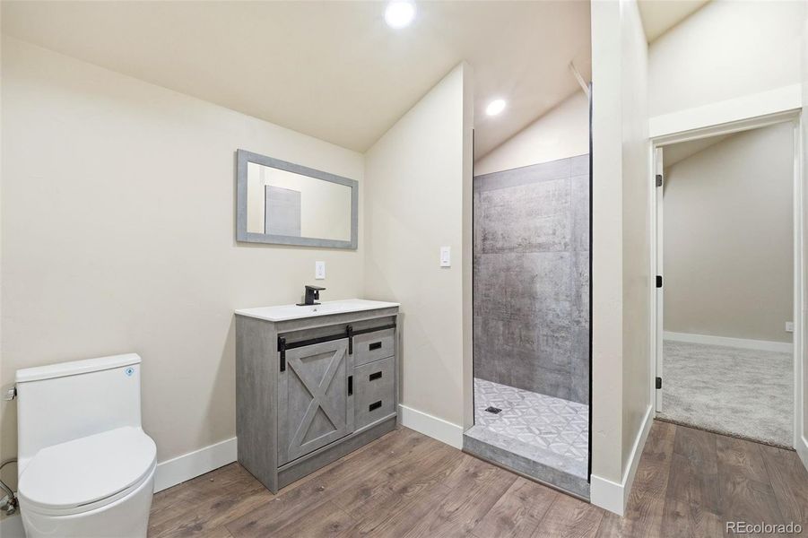 Furnished interior view inside a new home in , Rye (Image 12).