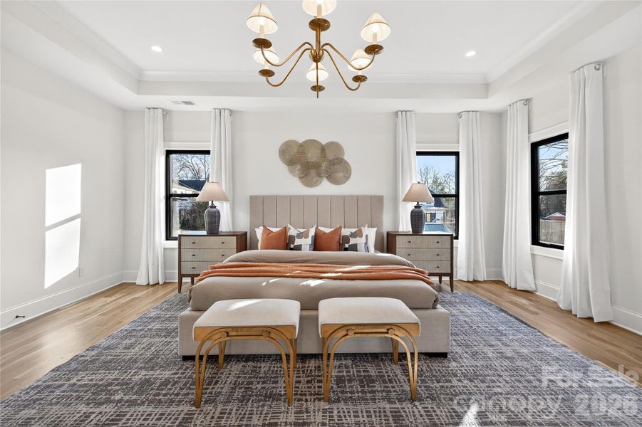 Another view of the Master Bedroom.