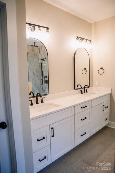Furnished interior view inside a new home in , Monroe (Image 9).