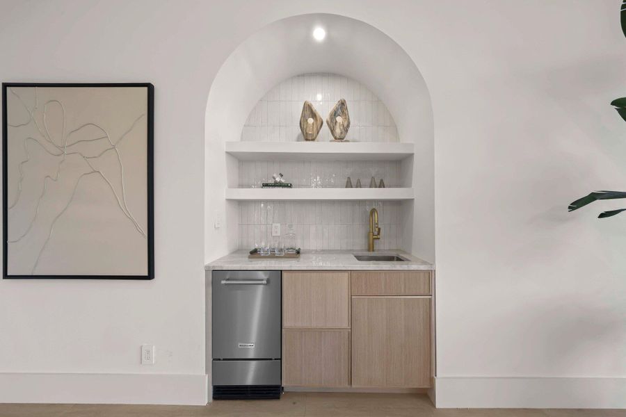 Furnished interior view inside a new home in , Delray Beach (Image 56). Furnished interior view inside a new home in , Delray Beach (Image 56).