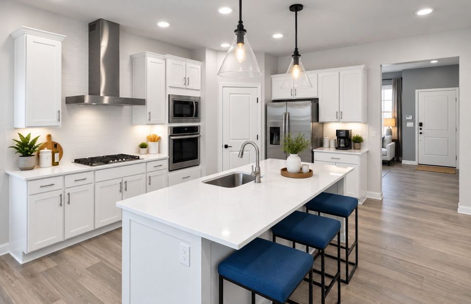 Representative furnished interior of a home built from the Hampton by Pulte Homes in Henley Village, Burlington (Image 14). Representative furnished interior of a home built from the Hampton by Pulte Homes in Henley Village, Burlington (Image 14).