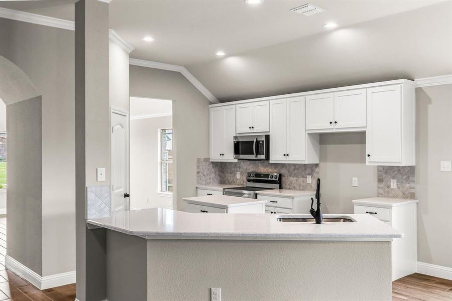 Furnished interior view inside a new home in , Josephine (Image 7).