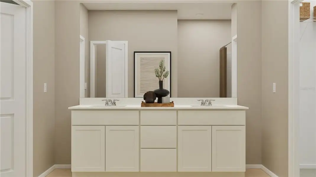 Furnished interior view inside a new home in Sugarloaf Ridge, Minneola (Image 12).