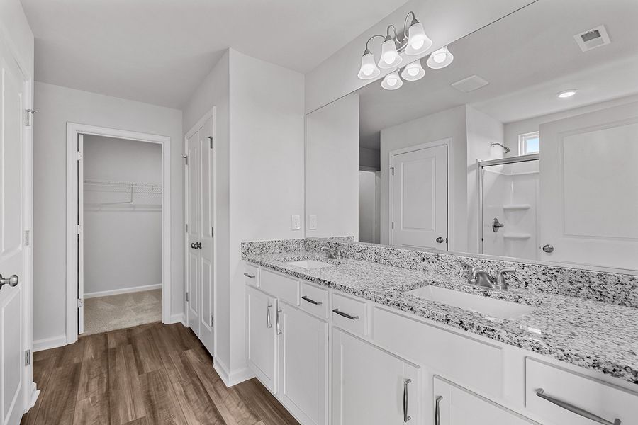 Furnished interior view inside a new home in Hanes Lake, Winston-Salem (Image 12).