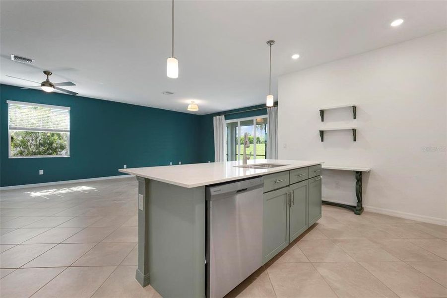 Furnished interior view inside a new home in , Venice (Image 13).