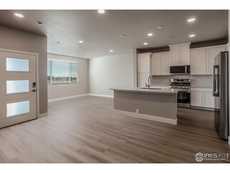 Furnished interior view inside a new home in , Timnath (Image 4).