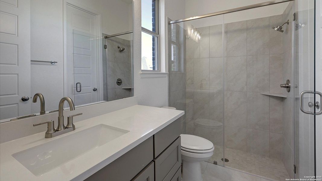 Furnished interior view inside a new home in Ranches At Creekside 55', Boerne (Image 9). Furnished interior view inside a new home in Ranches At Creekside 55', Boerne (Image 9).