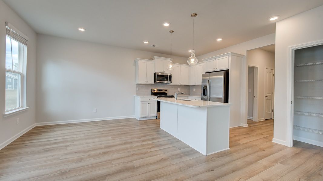Representative furnished interior of a home built from the Reagan by DRB Homes in Westminster, Covington (Image 10).