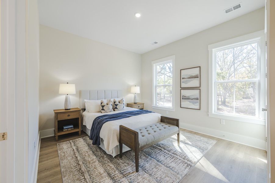 Furnished interior view inside a new home in Ferryboat Landing, Charleston (Image 16).