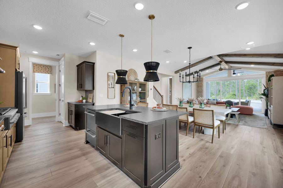 Representative furnished interior of a home built from the The Cypress by Providence Homes (Florida) in Reflections at Nocatee, Nocatee (Image 13).
