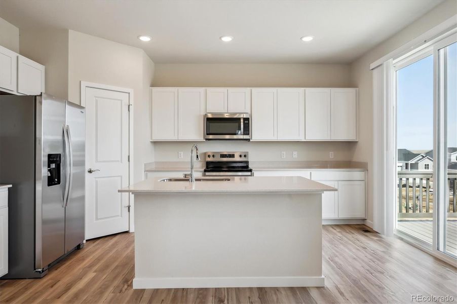 Furnished interior view inside a new home in Spring Valley Ranch, Elizabeth (Image 12).