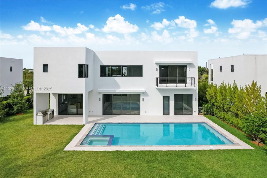 Exterior details and patio area of a home in , Weston (Image 26). Exterior details and patio area of a home in , Weston (Image 26).