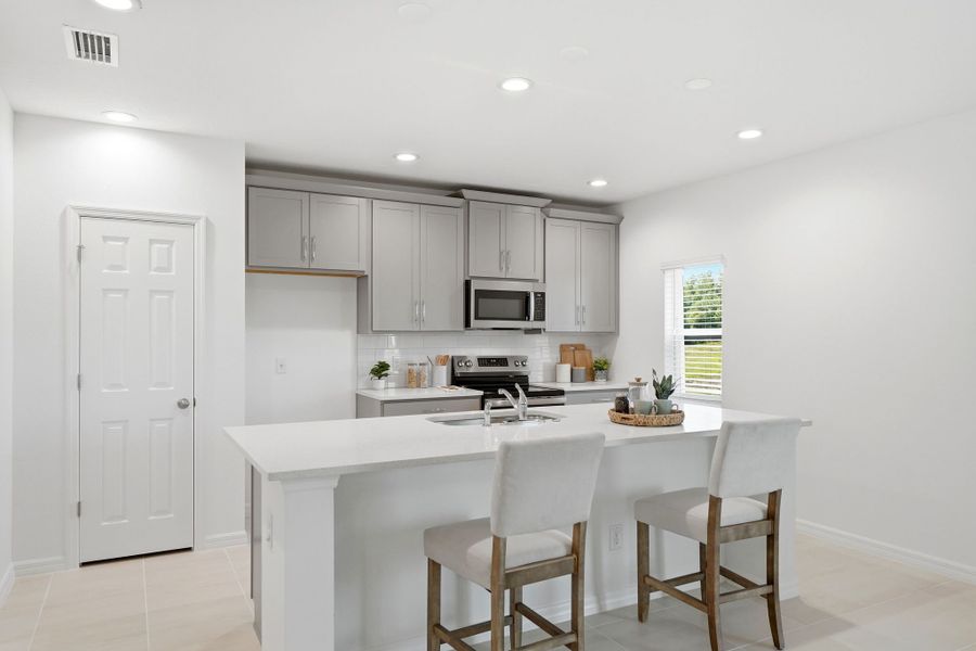 Furnished interior view inside a new home in Preservation Pointe, Davenport (Image 5).