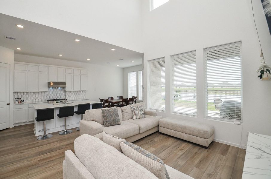 Furnished interior view inside a new home in Anniston, Katy (Image 14).