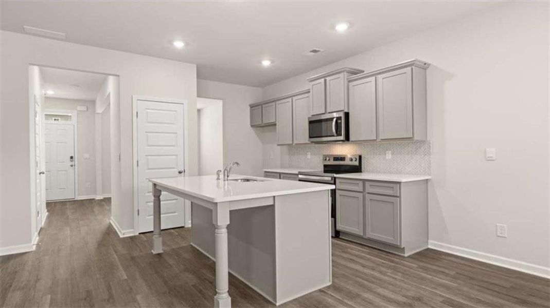 Furnished interior view inside a new home in WillowBrook, Winder (Image 7).