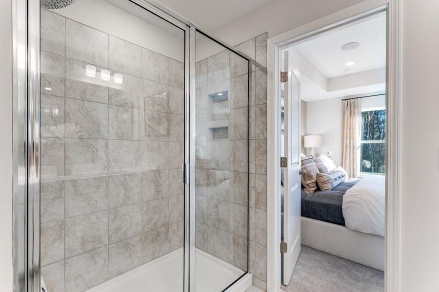 Furnished interior view inside a new home in Somerset at Veterans Memorial, Mableton (Image 19).