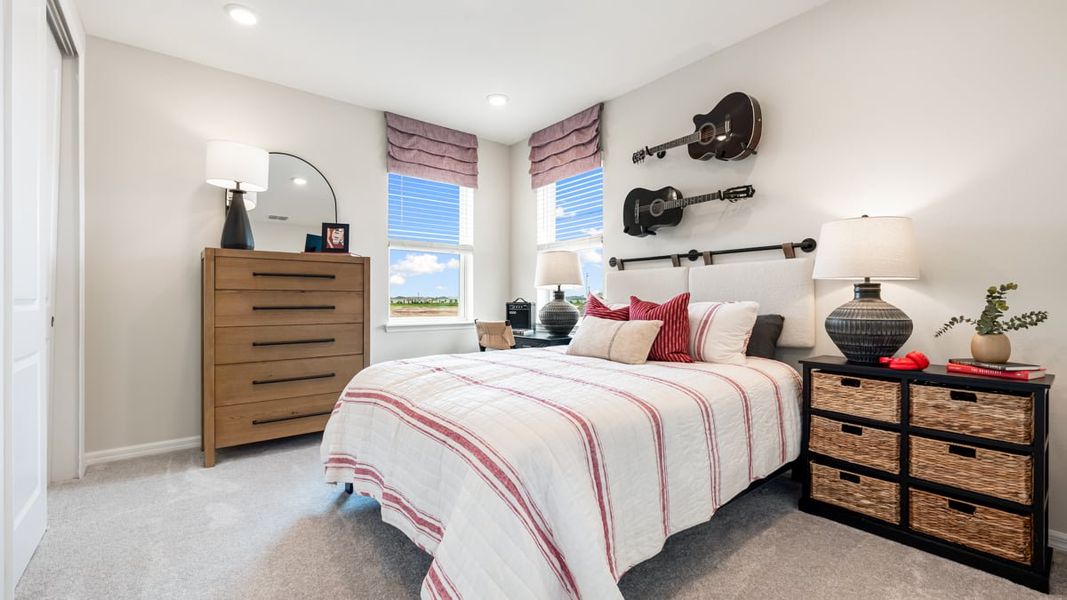 Furnished interior view inside a new home in Firethorn, Parrish (Image 19). Furnished interior view inside a new home in Firethorn, Parrish (Image 19).