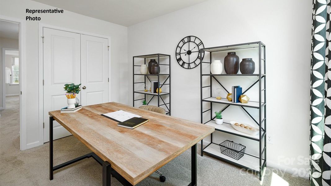Furnished interior view inside a new home in Fergus Crossing, York (Image 9).