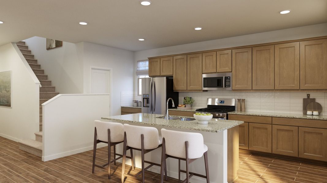 Representative furnished interior of a home built from the 2 by Risewell Homes in Bella Storia, Gilbert (Image 7). Representative furnished interior of a home built from the 2 by Risewell Homes in Bella Storia, Gilbert (Image 7).