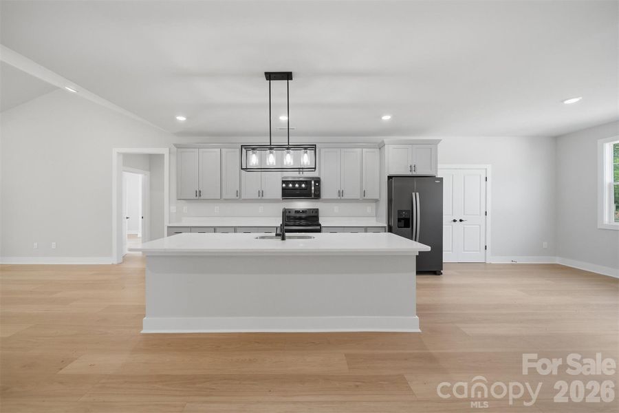 Furnished interior view inside a new home in , Morganton (Image 17).
