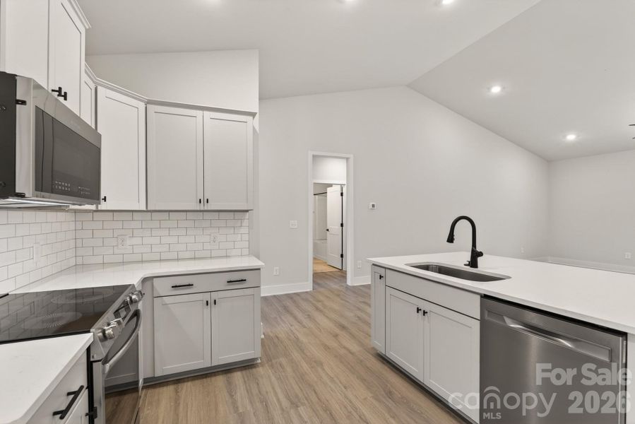 Furnished interior view inside a new home in Crystal Village, Albemarle (Image 7).