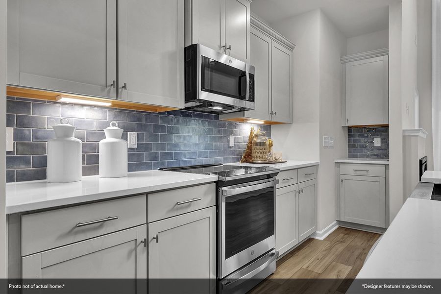 Furnished interior view inside a new home in Ovation at Sweetbrier, Durham (Image 8).