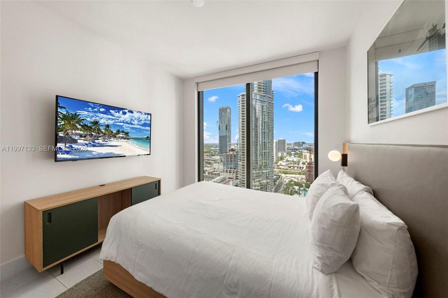 Furnished interior view inside a new home in , Miami (Image 6).