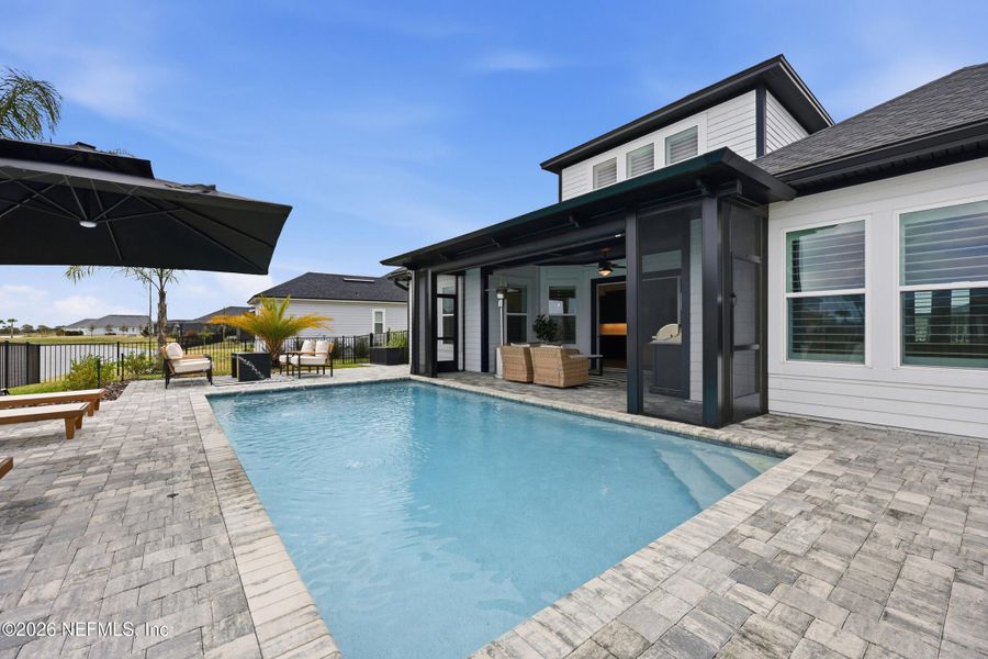 Exterior details and patio area of a home in , St. Augustine (Image 31).