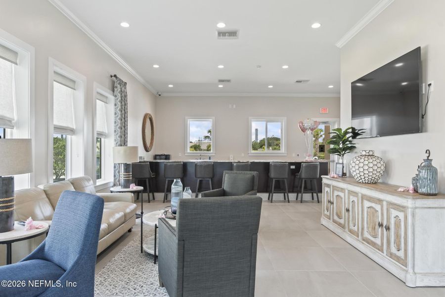 Furnished interior view inside a new home in , Palm Coast (Image 6). Furnished interior view inside a new home in , Palm Coast (Image 6).