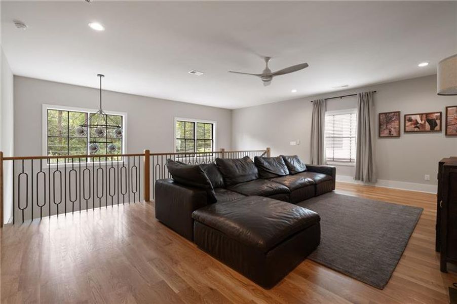 Furnished interior view inside a new home in , Atlanta (Image 10).