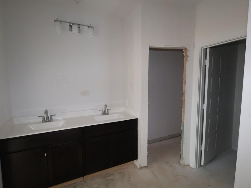 In-progress construction of a new home in Moran Ranch, Willis, TX (Image 22).