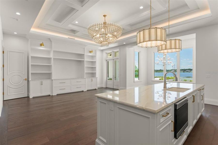 Furnished interior view inside a new home in , Windermere (Image 19).