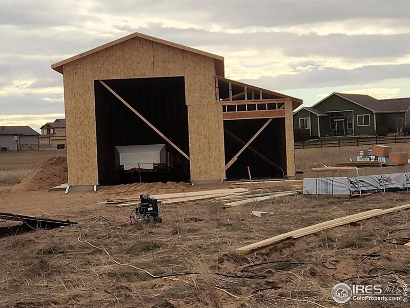 In-progress construction of a new home in , Platteville, CO (Image 2). In-progress construction of a new home in , Platteville, CO (Image 2).