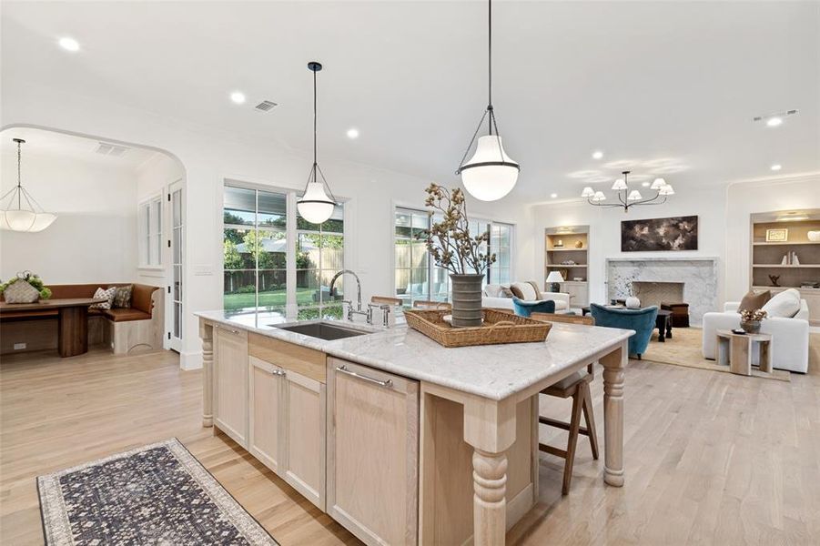 Furnished interior view inside a new home in , Richardson (Image 8).