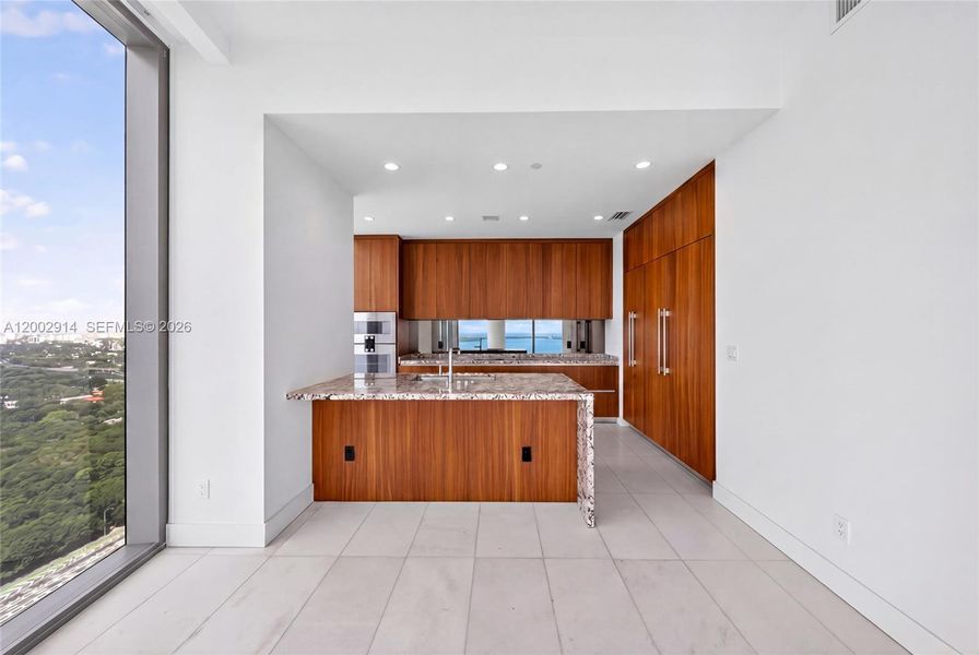 Furnished interior view inside a new home in , Miami (Image 8).