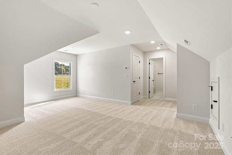 Spacious, unfurnished interior of a new home in The Courtyards at Lake Davidson, Mooresville (Image 21).