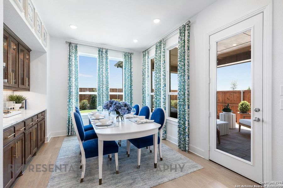 Furnished interior view inside a new home in Weston Oaks, San Antonio (Image 35). Furnished interior view inside a new home in Weston Oaks, San Antonio (Image 35).