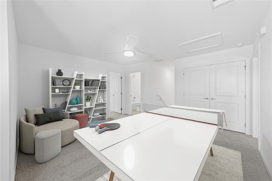 Furnished interior view inside a new home in Rolling Ridge, Van Alstyne (Image 12).