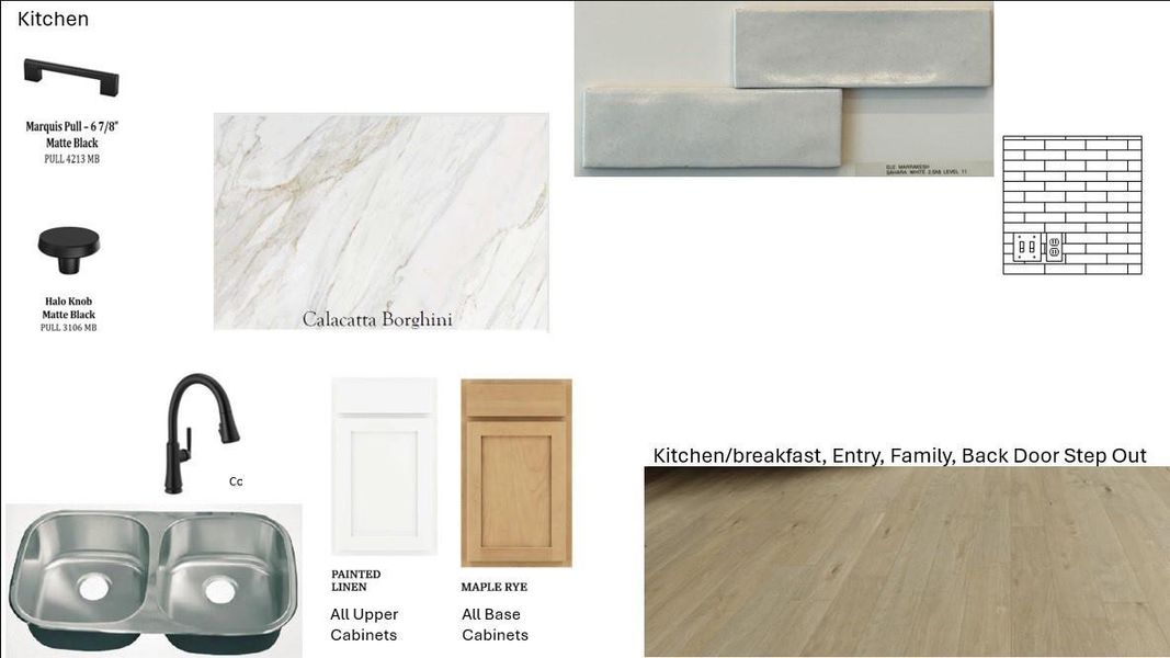 Sample of building materials used in homes in Sienna 45', 50', Missouri City (Image 33). Sample of building materials used in homes in Sienna 45', 50', Missouri City (Image 33).