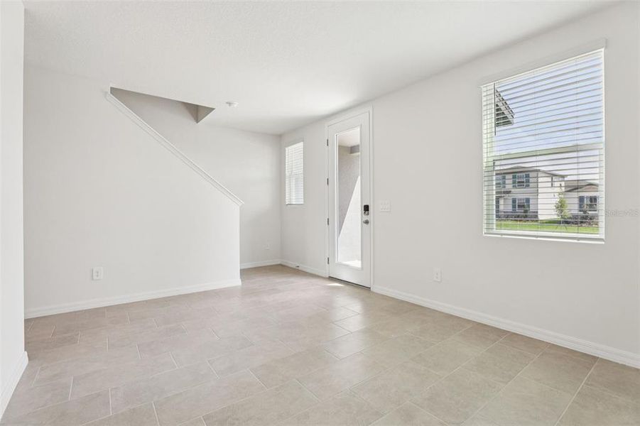 Spacious, unfurnished interior of a new home in The Meadow at Crossprairie, St. Cloud (Image 31).