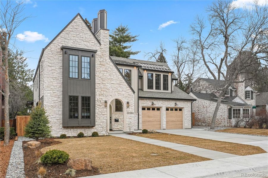 Front exterior of a new home in , Denver, CO, highlighting curb appeal (Image 24). Front exterior of a new home in , Denver, CO, highlighting curb appeal (Image 24).