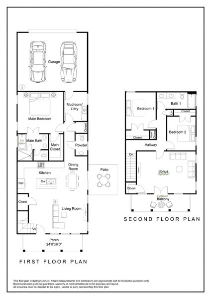 2D floor plan layout for the The Roosevelt by Greentech Homes LLC in Nature's Cove, Ooltewah, TN (Image 3). 2D floor plan layout for the The Roosevelt by Greentech Homes LLC in Nature's Cove, Ooltewah, TN (Image 3).