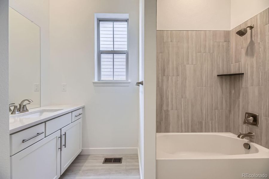 Furnished interior view inside a new home in Red Rocks Ranch: The Grand Collection, Morrison (Image 4).