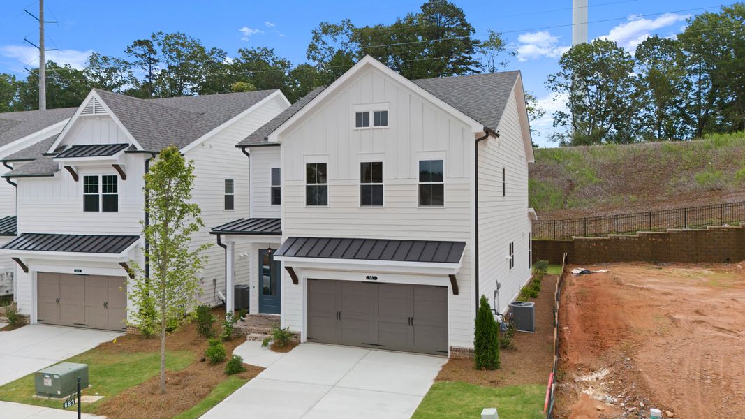 Representative exterior photo of a completed home built from the The Cameron by The Providence Group in Palisades Single Family, Cumming, GA (Image 23).