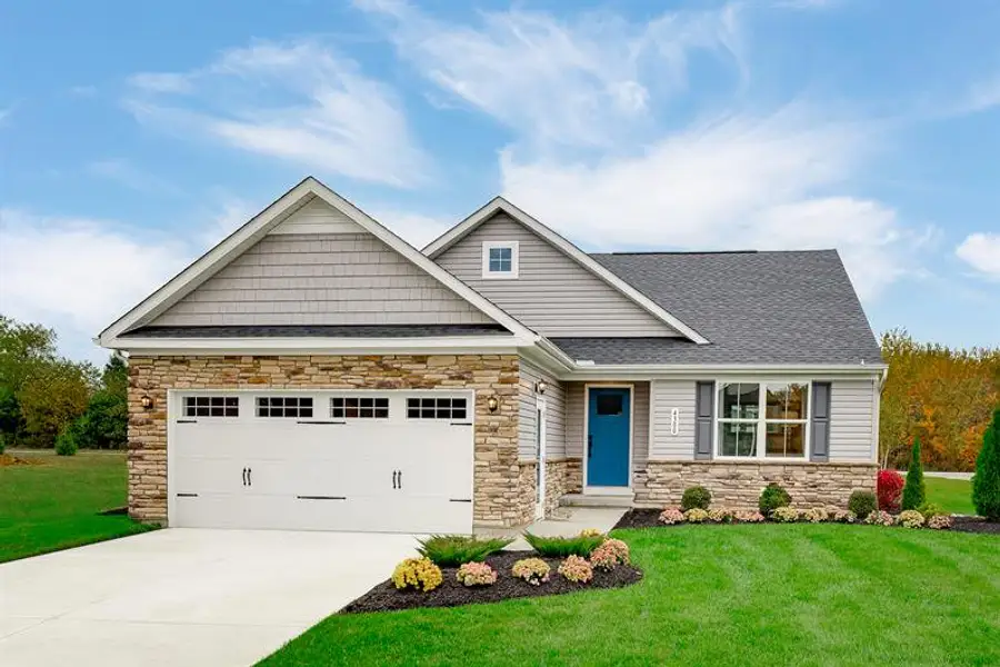 Front exterior of a home in the Reidville Town Center Cottages community, located in Duncan, SC (Image 10).